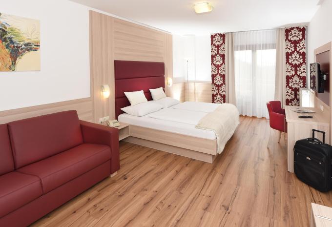 Zimmerbeispiel Vierbettzimmer (VBZ) „Standard“