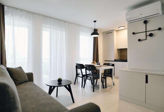Zimmerbeispiel, Studio Standard Balkon
