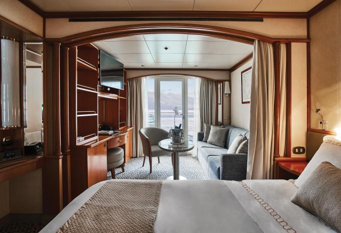 Suitenbeispiel / Veranda Suite / Silver Wind ***** Suitenbeispiel / Veranda Suite / Silver Wind *****