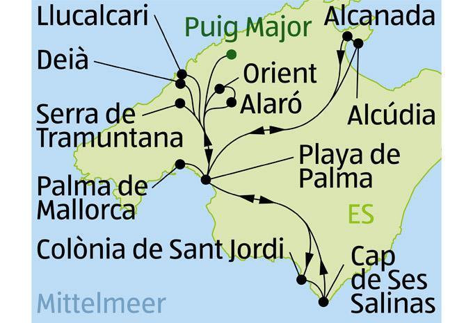 Mallorca - Wanderreise