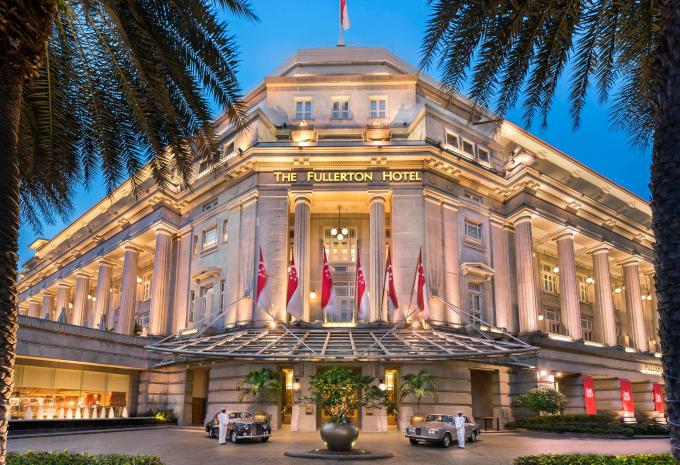 The Fullerton Hotel in Singapur
