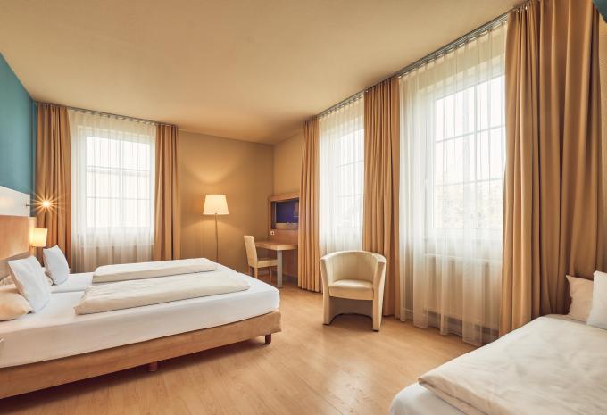 Zimmerbeispiel, Dreibettzimmer