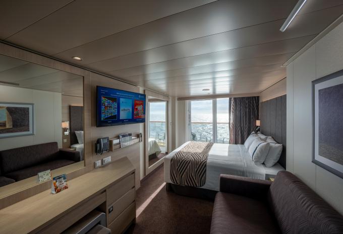 Kabinenbeispiel, Balkonkabine