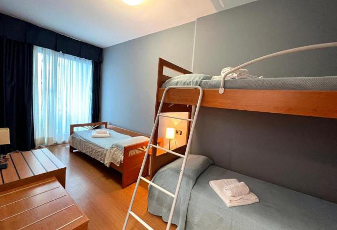 Zimmerbeispiel Familienzimmer Terrasse "Type 5"