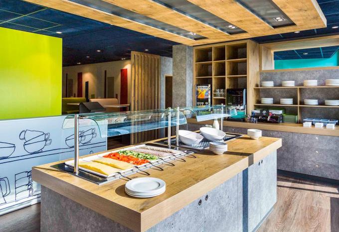 Frühstücksbuffet Hotel Ibis budget Amsterdam City South
