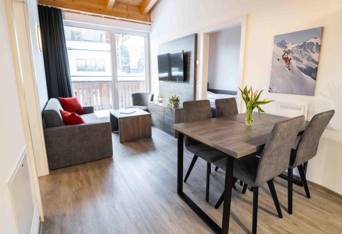 Zimmerbeispiel Apartment Comfort Balkon