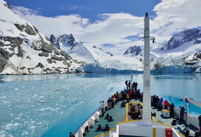 Drygalski Fjord auf Südgeorgien
