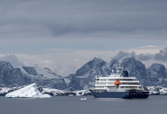 MS Hondius in der Antarktis