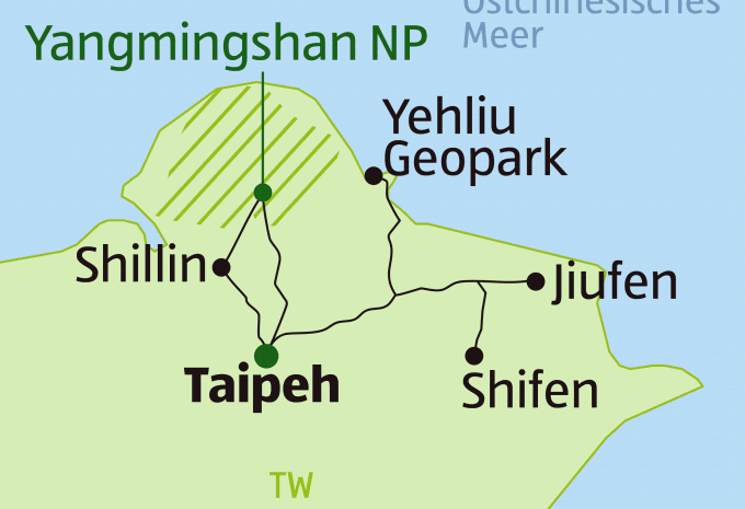 Silvester in Taipeh - Sternfahrt & City-Trip