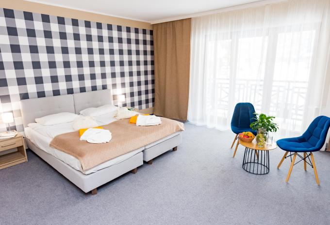 Zimmerbeispiel, Doppelzimmer Deluxe Balkon