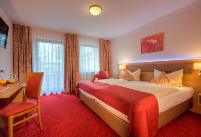 Zimmerbeispiel Doppelzimmer „Schloßsee“