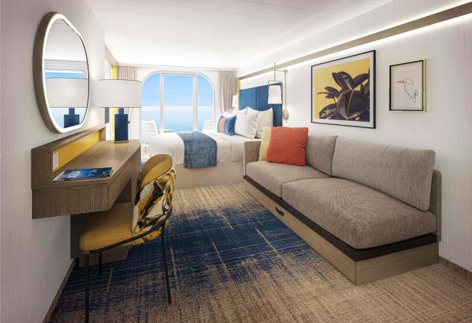 Kabinenbeispiel / Balkonkabine Legend of the Seas Kabinenbeispiel / Balkonkabine Legend of the Seas