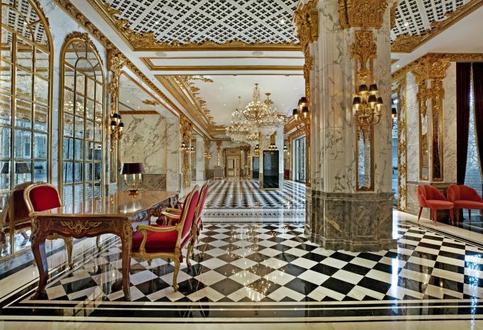 Lobby, Hotel Alexandra in Hongkong Lobby, Hotel Alexandra in Hongkong