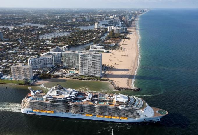 Allure of the Seas in Miami Allure of the Seas in Miami