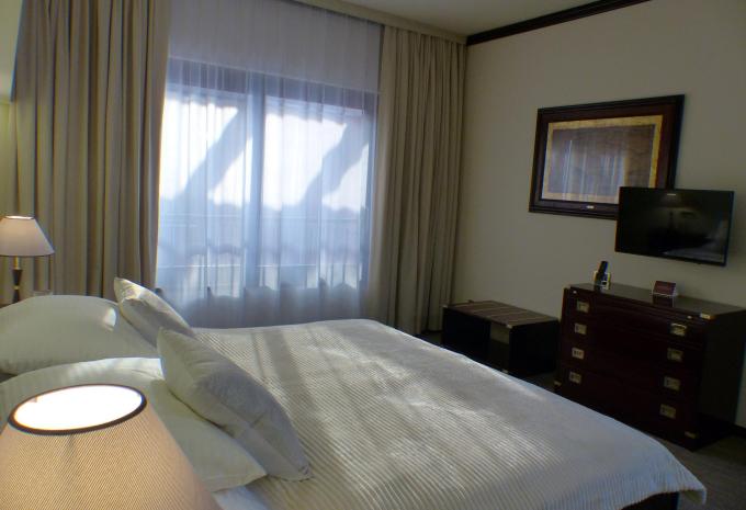 Zimmerbeispiel Doppelzimmer „Parkseite SPA“