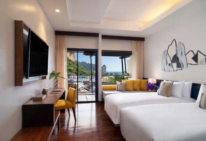 Avani Ao Nang Cliff Krabi Resort, Zimmerbeispiel Meerblick