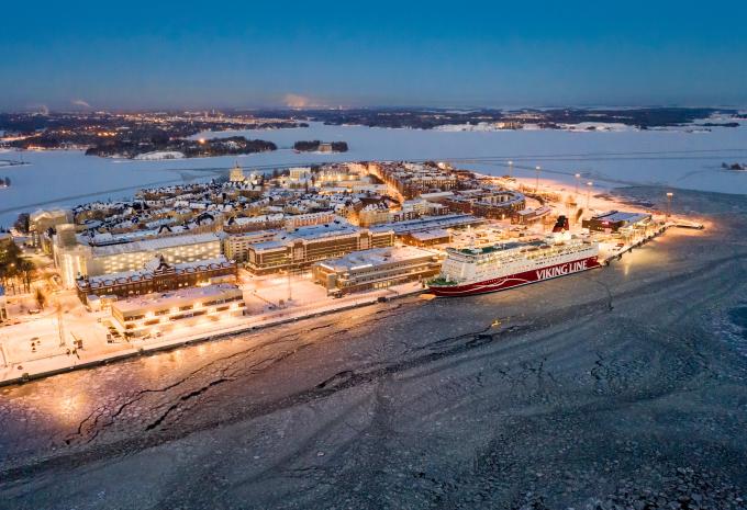 Helsinki - Hafen - Viking Line