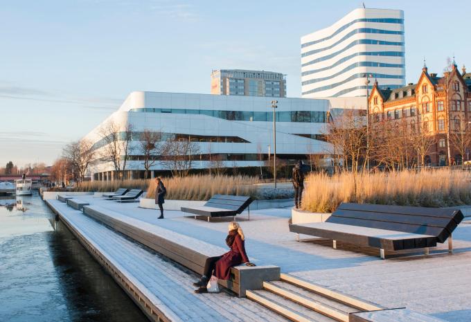 Umea - Uferpromenade