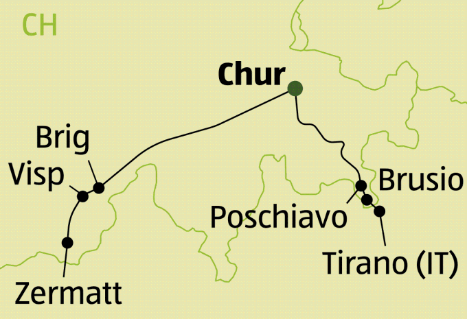 Winterzauber in der Schweiz - Bernina- & Glacier-Express - Zugrundreise