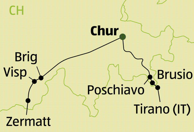 Winterzauber in der Schweiz - Bernina- & Glacier-Express - Zugrundreise