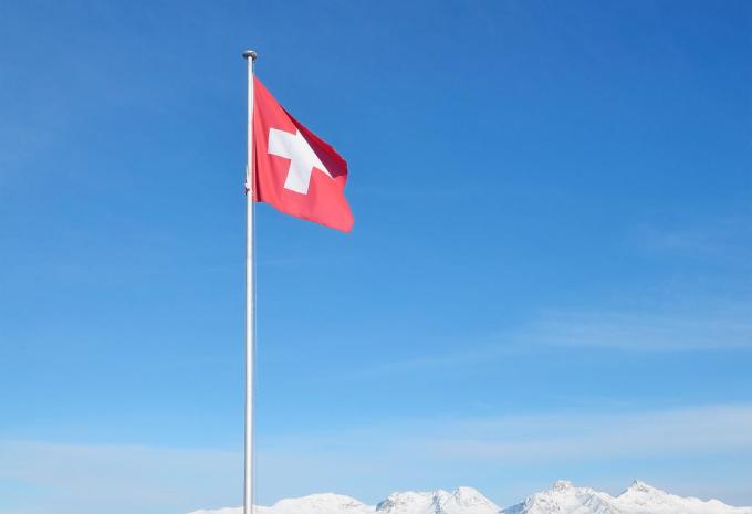 Schweiz Flagge