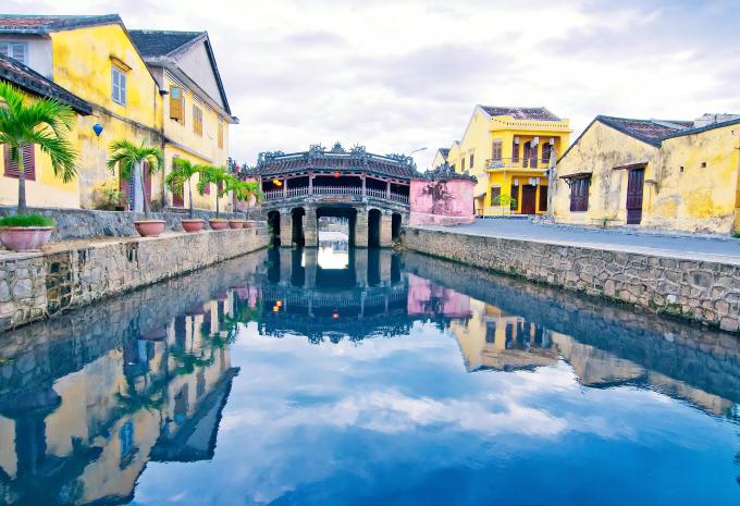 Japanische Brücke Hoi An