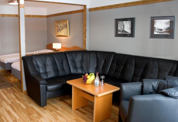 Komfortzimmer im Hotel Storforsen Komfortzimmer im Hotel Storforsen