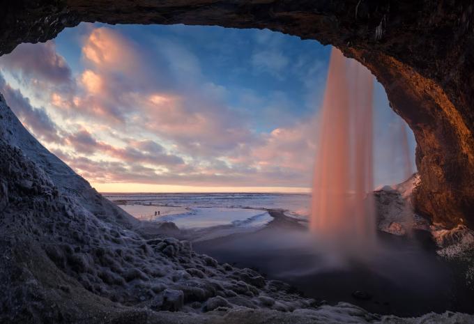 Wasserfall Seljalandsfoss
