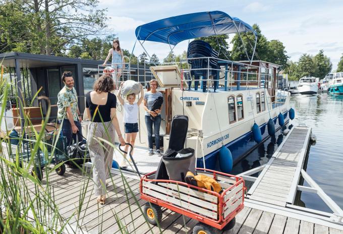 Hausbooturlaub auf der Mecklenburgischen Seenplatte