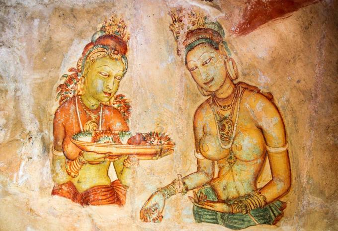 Sigiriya Wolkenmädchen