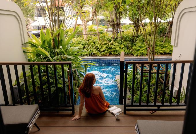 JW Marriott Khao Lak Resort & Spa, Zimmerbeispiel Deluxe Lagoon Pool Access