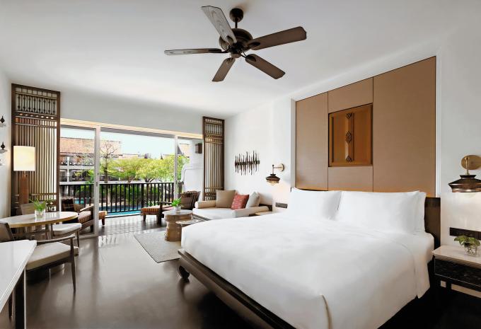 JW Marriott Khao Lak Resort & Spa, Zimmerbeispiel Deluxe Lagoon Pool View