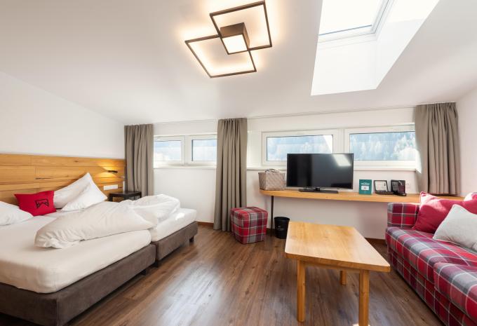 Zimmerbeispiel: Doppelzimmer Balkon