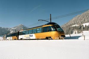 Schweiz - GoldenPass Tour Berge & Seen Winterromantik - Zugrundreise