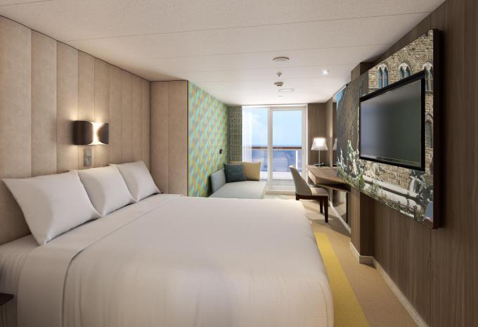 Kabinenbeispiel, Balkonkabine/Costa Smeralda