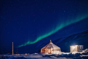 Nordlichtbeobachtung im Cap Barentz