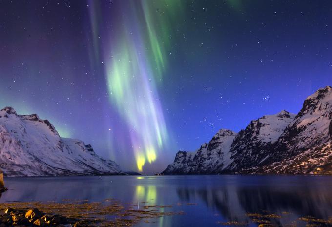Nordlichter bei Tromsø