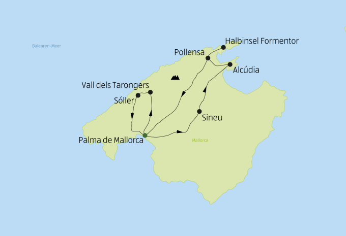 Blühendes Mallorca - Sternfahrt