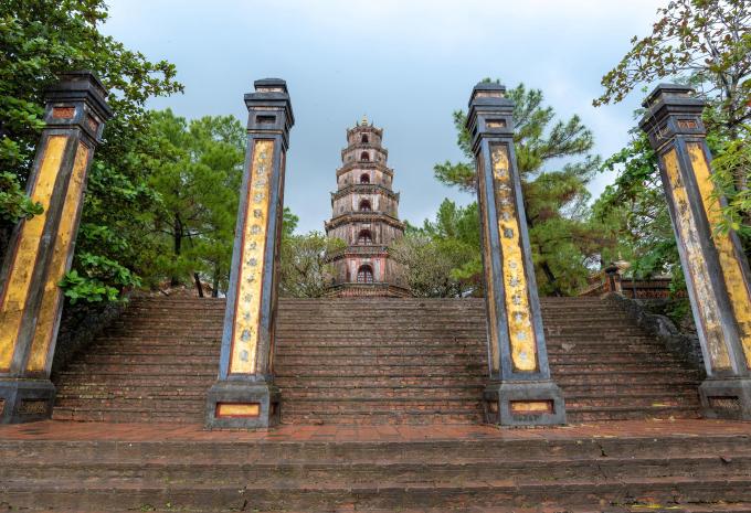 Hue - Thien Mu-Pagode