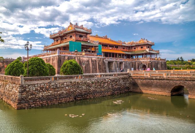 Hue - Kaiserlicher-Königlicher Palast