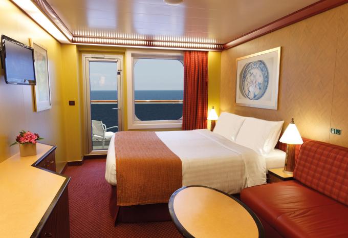 Kabinenbeispiel, Balkonkabine / Costa Favolosa