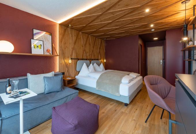 Zimmerbeispiel, Doppelzimmer Premium Balkon