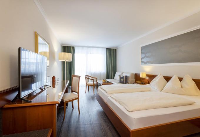 Zimmerbeispiel, Vierbettzimmer (VBZ) „Balkon“