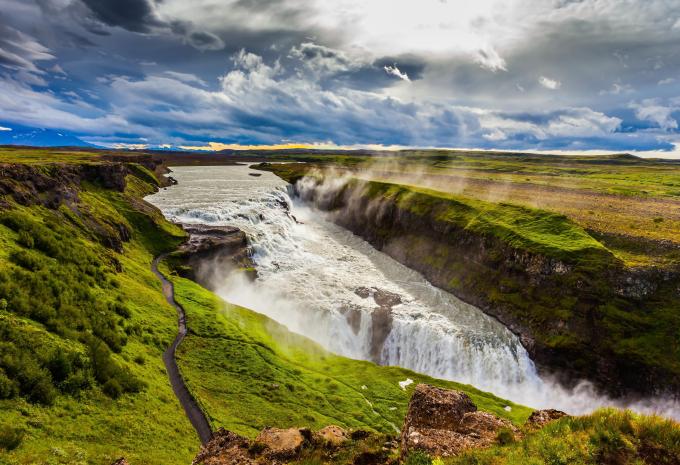 Gullfoss, Island