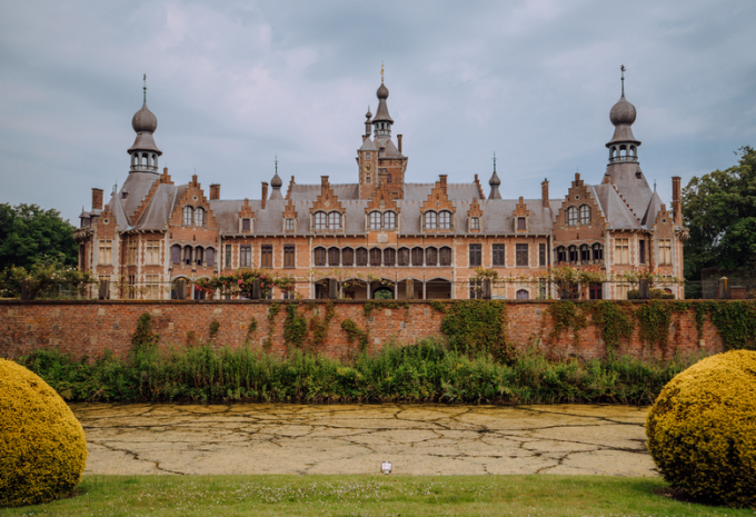 Schloss von Ooidonk bei Deinze