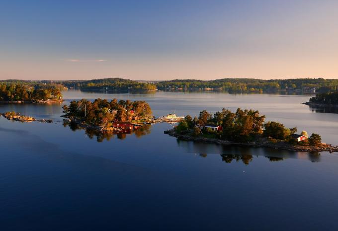 Schärenlandschaft vor Stockholm Schärenlandschaft vor Stockholm