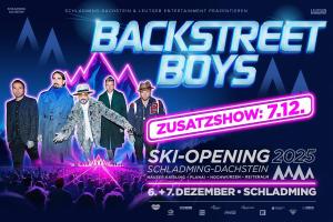 Rohrmoos bei Schladming - Ski Opening Schladming Dachstein - Backstreet Boys