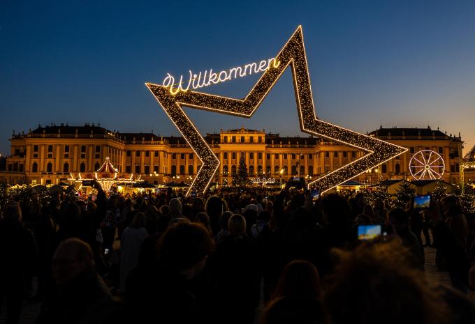 Weihnachtsmarkt Schloss Schönbrunn