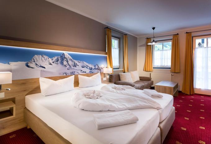 Zimmerbeispiel Familienunterkunft „Standard Balkon Jenshof“