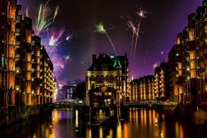 Silvester in Hamburg